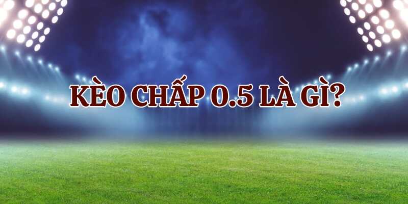 Tìm hiểu cụ thể kèo nhà cái chấp 0.5 là gì